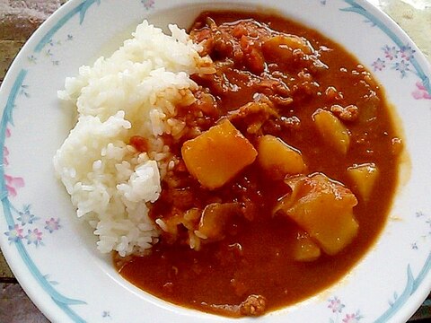 トマト、人参嫌いでもイケる！カレーライス